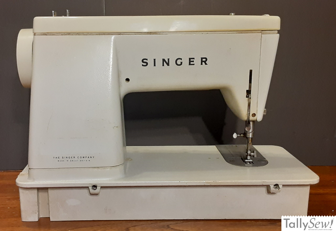 Singer 418 Stylist sewing machine from the back