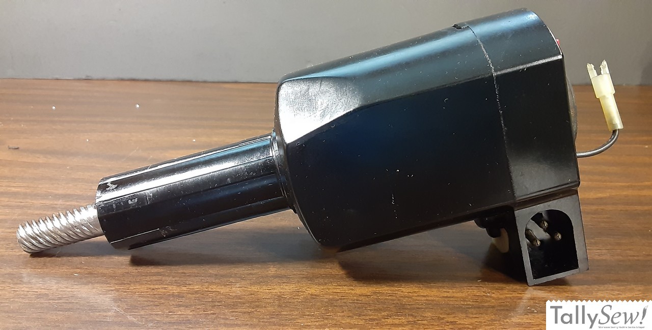 Singer 758 Touch & Sew sewing machine motor removed from the machine
